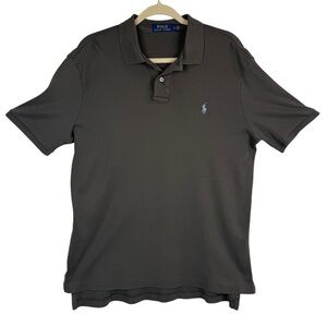 Polo by Ralph Lauren Men's Black Polo Shirt Size Large